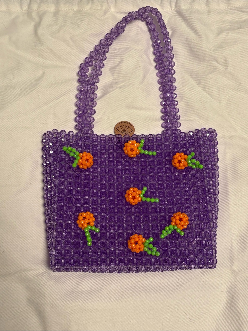 Susan Alexandra Clem Beaded Bag